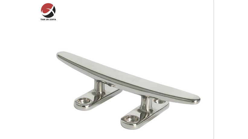 不鏽(xiu)鋼輕型扁羊(yáng)角索栓-小快(kuai)艇遊艇輪船(chuan)鑄造