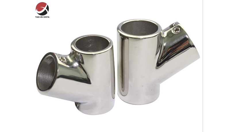  不(bu)鏽鋼60度三通(tōng)船用五金配(pèi)件