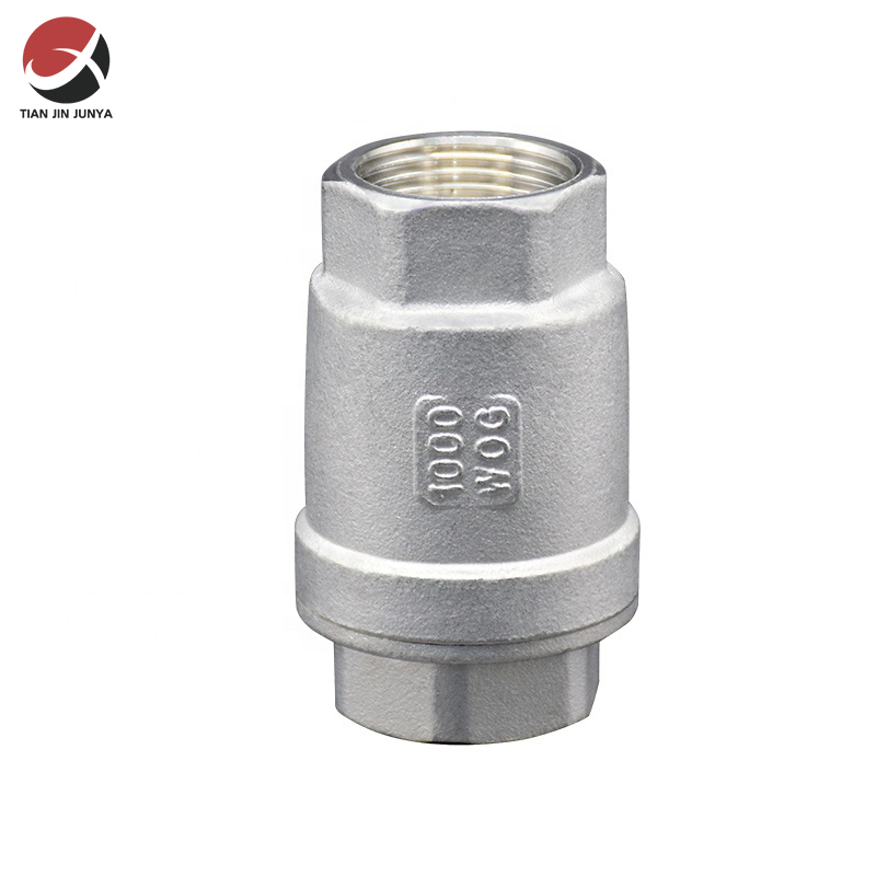 不鏽鋼二片式(shi)彈簧止回閥